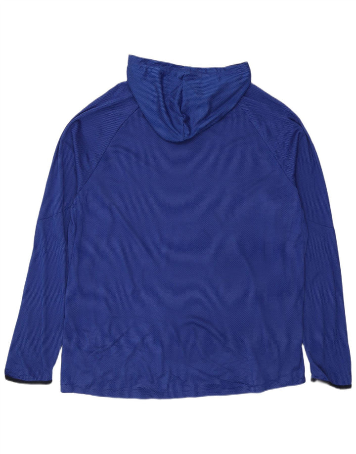 Russell Athletic Herren Dri-Power Kapuzenpullover-Trainingsanzugoberteil XL Marineblau