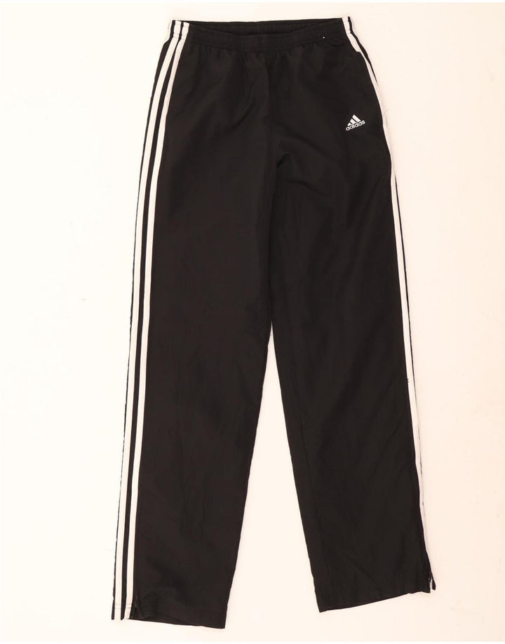 Adidas Herren Trainingshose UK 10 Small Schwarz Polyester