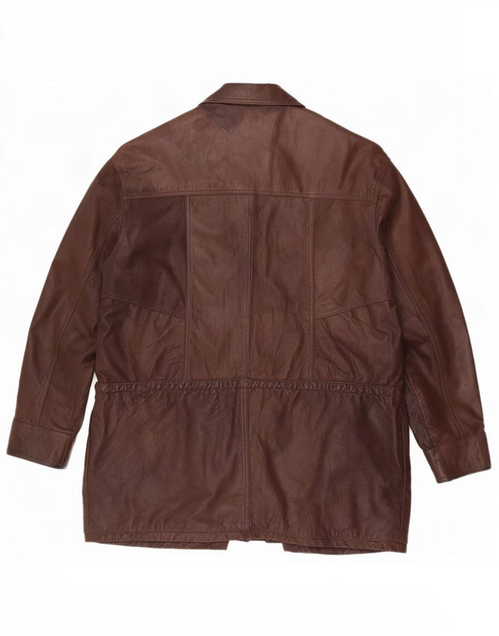 Vintage Herren Lederjacke UK 42 XL Braun