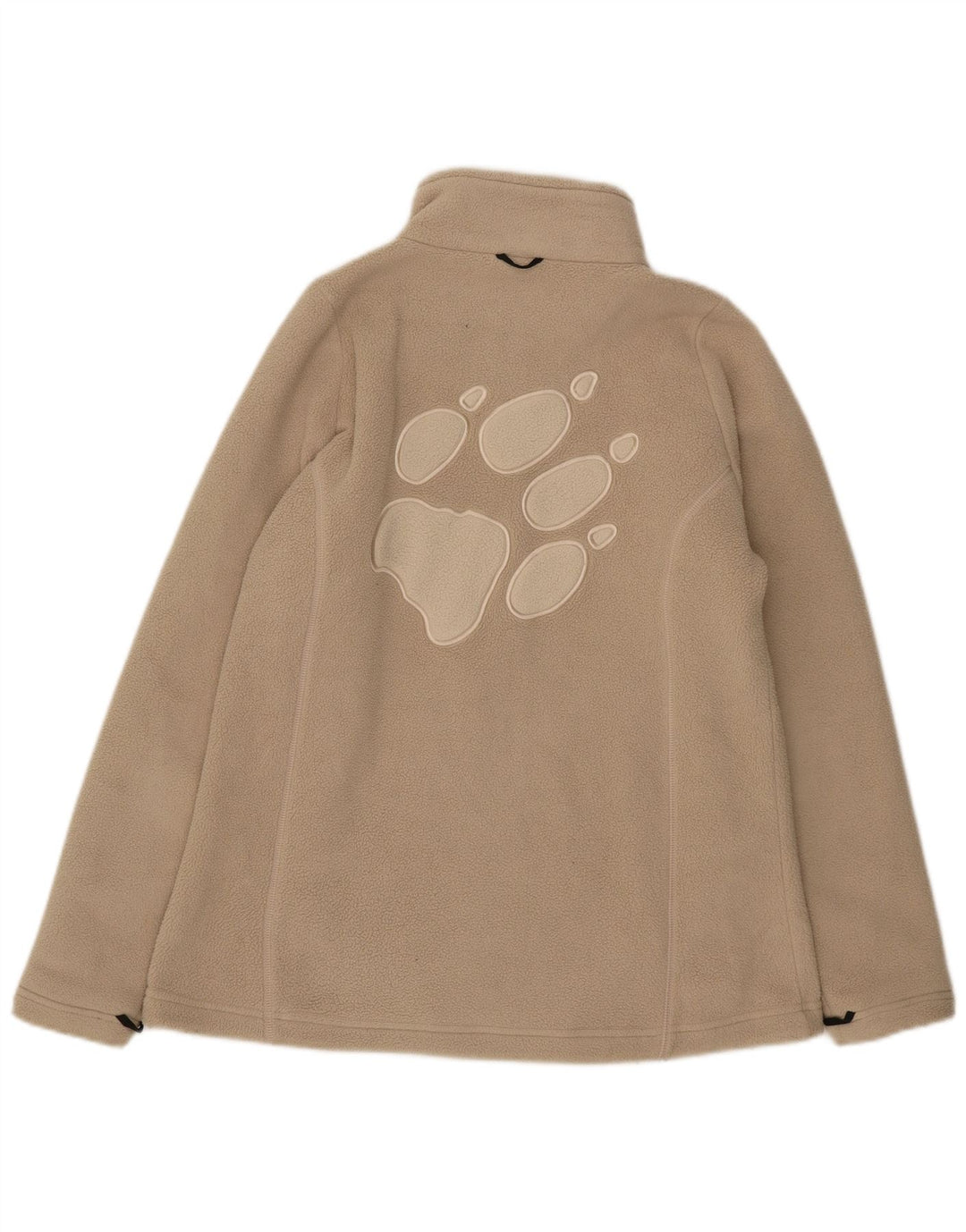 Jack Wolfskin Damen Graphic Liner Fleecejacke UK 16 Large Beige