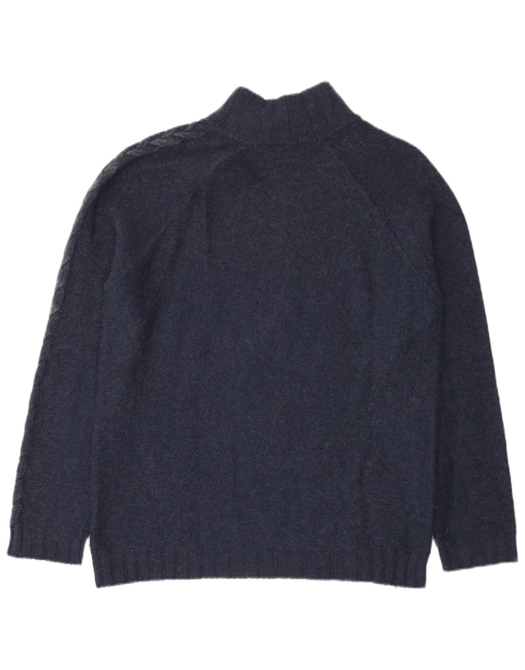 Armani Jeans Herren-Pullover mit Knopfkragen, 2XL, Marineblau