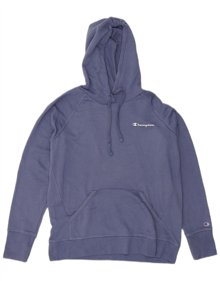 Champion Herren-Kapuzenpullover, groß, aus blauer Baumwolle