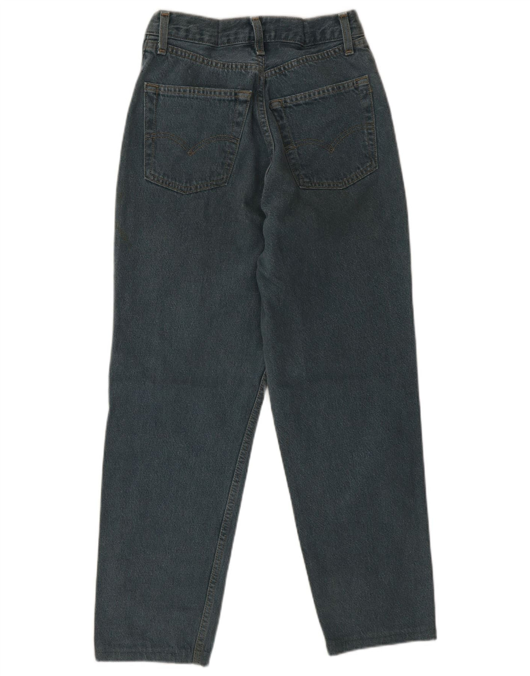 Vintage Damen Tapered Jeans W25 L26 Blau