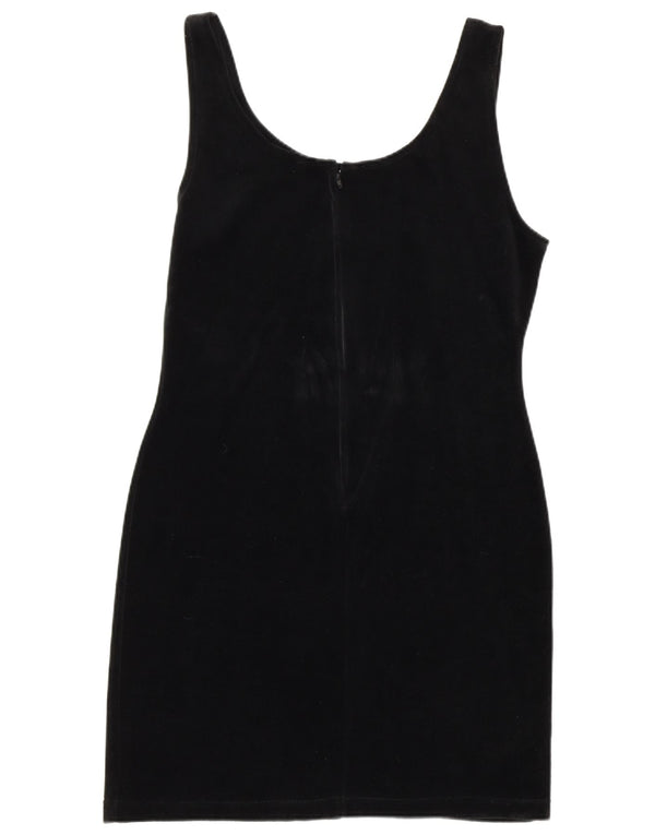 CLASSIC Damen Slim Fit, figurbetontes Kleid UK 12 Medium Schwarz