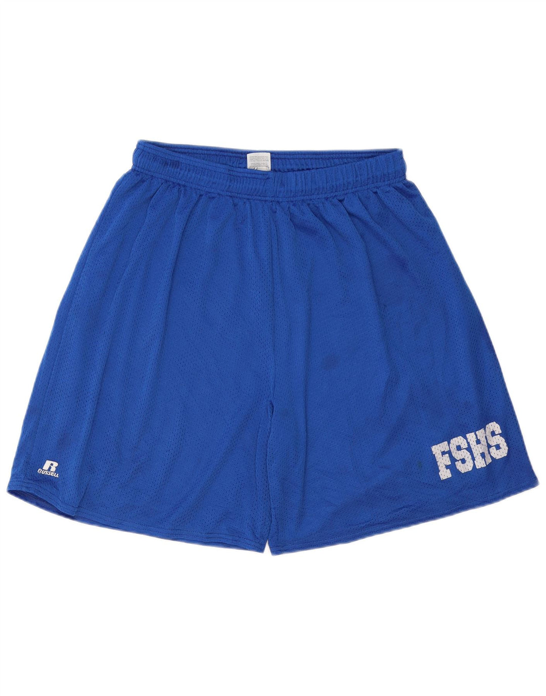 RUSSELL ATHLETIC Herren Graphic Sport Shorts XL Blau Polyester