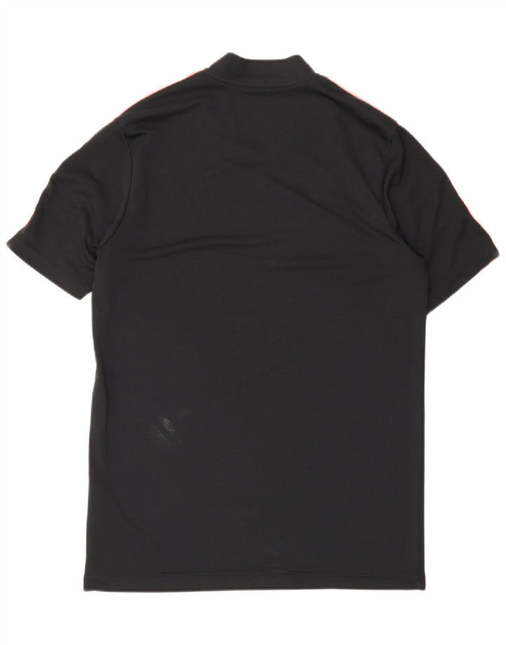 Adidas Herren Kurzarm-T-Shirt, normal, mittelgroß, Schwarz, Farbblock
