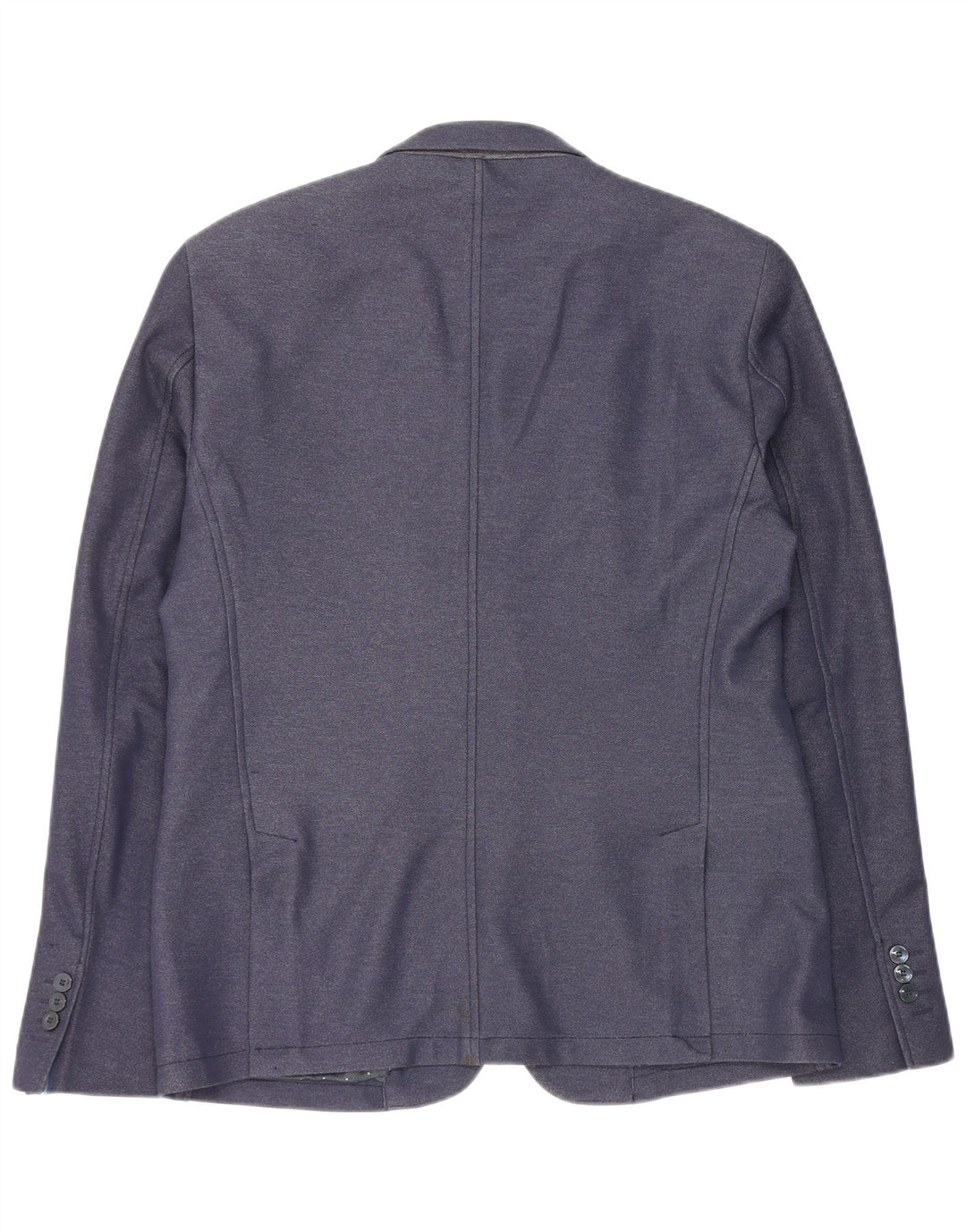 Zara Herren 2-Knopf-Blazerjacke EU 56 XL Marineblau