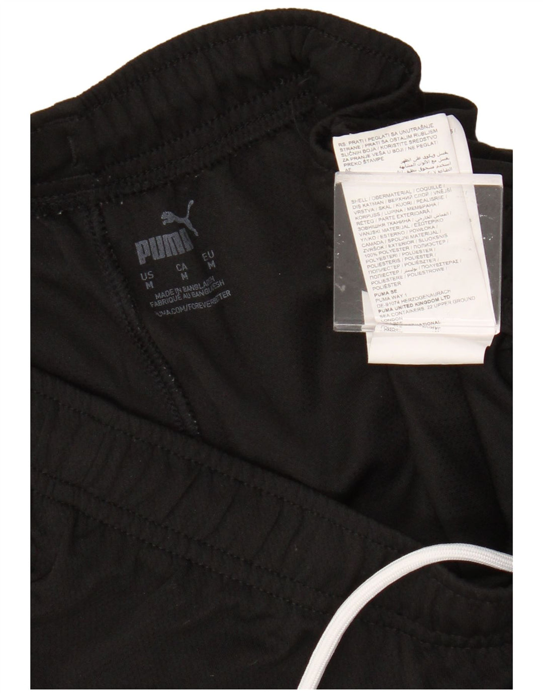 Puma Herren Sportshorts Medium Schwarz Polyester