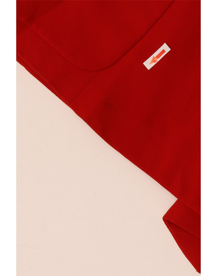 Zweireihiger Blazer für Damen von Zara, Gr. 14, Größe L, Rot, Polyester