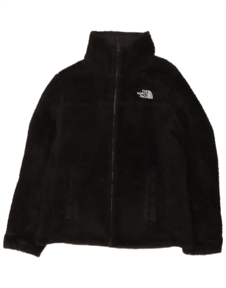 The North Face Damen Reversible Wattierte Jacke UK 14 Medium Schwarz Polyester