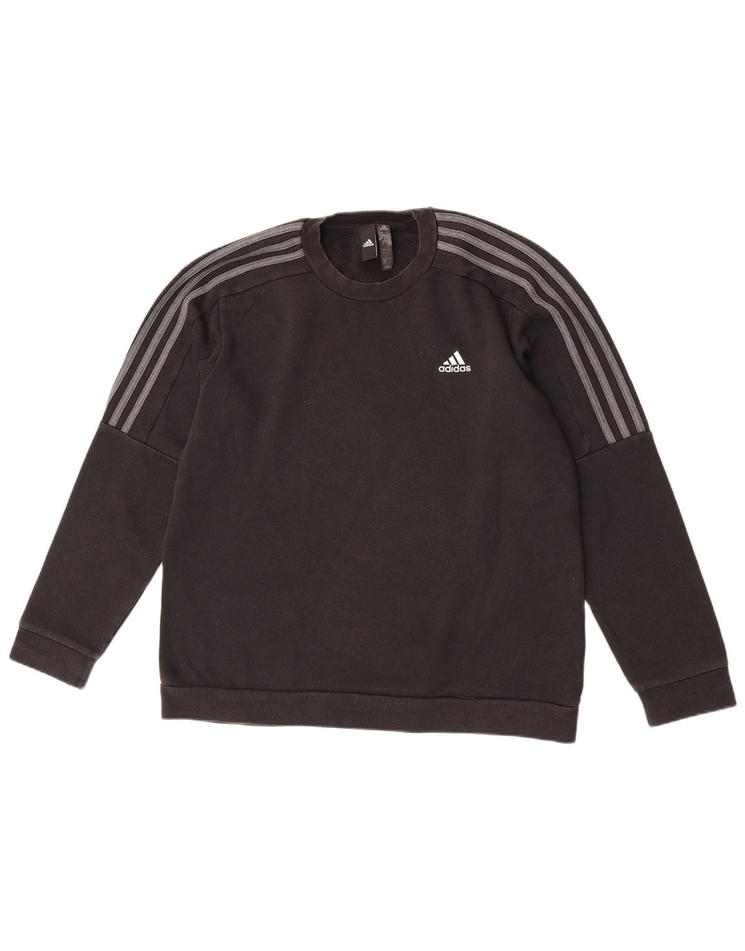 Adidas Herren Sweatshirt Pullover Medium Schwarz Baumwolle