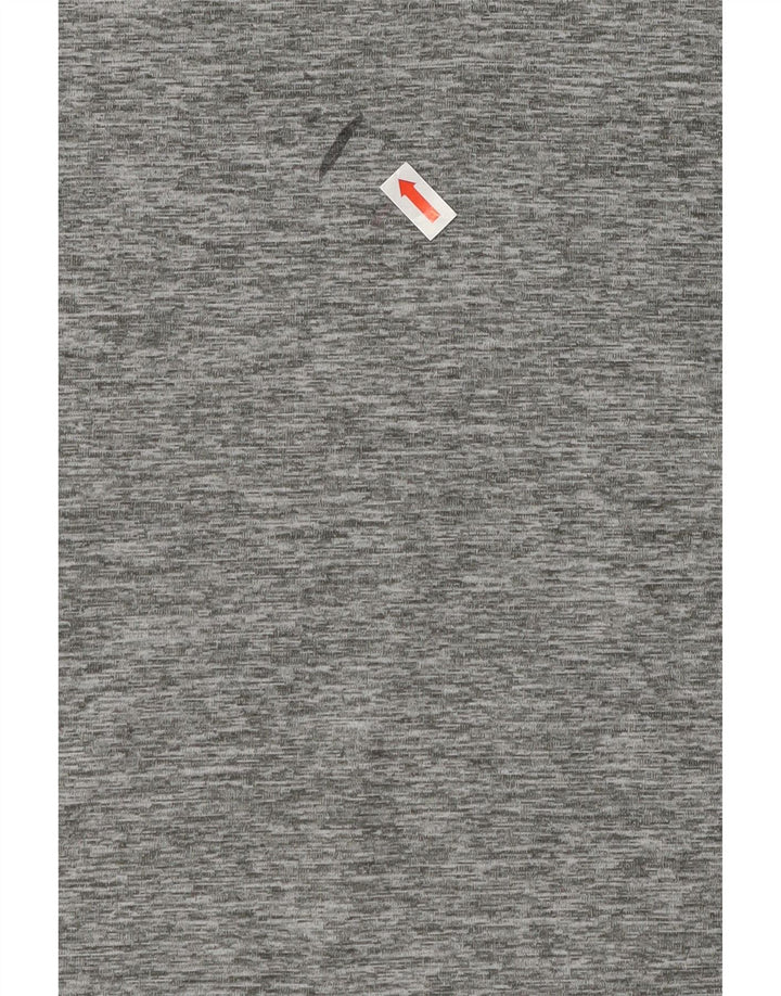 Puma Herren Grafik-T-Shirt-Oberteil Mittelgrau meliert