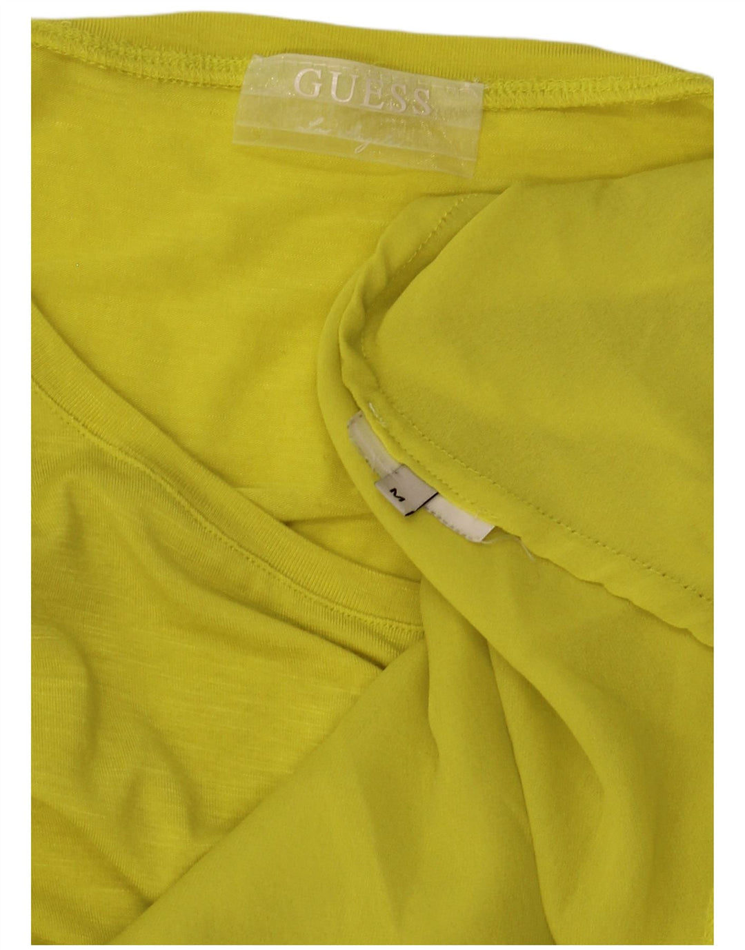 Guess Ärmelloses Tunika-Kleid für Damen, UK 14, Mittelgelb