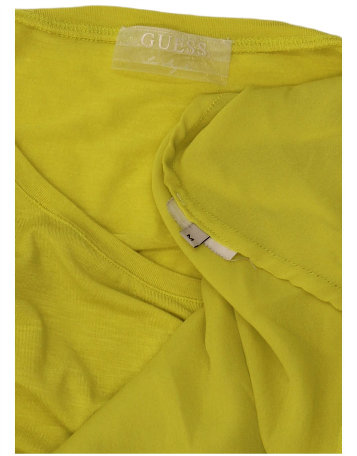 Guess Ärmelloses Tunika-Kleid für Damen, UK 14, Mittelgelb