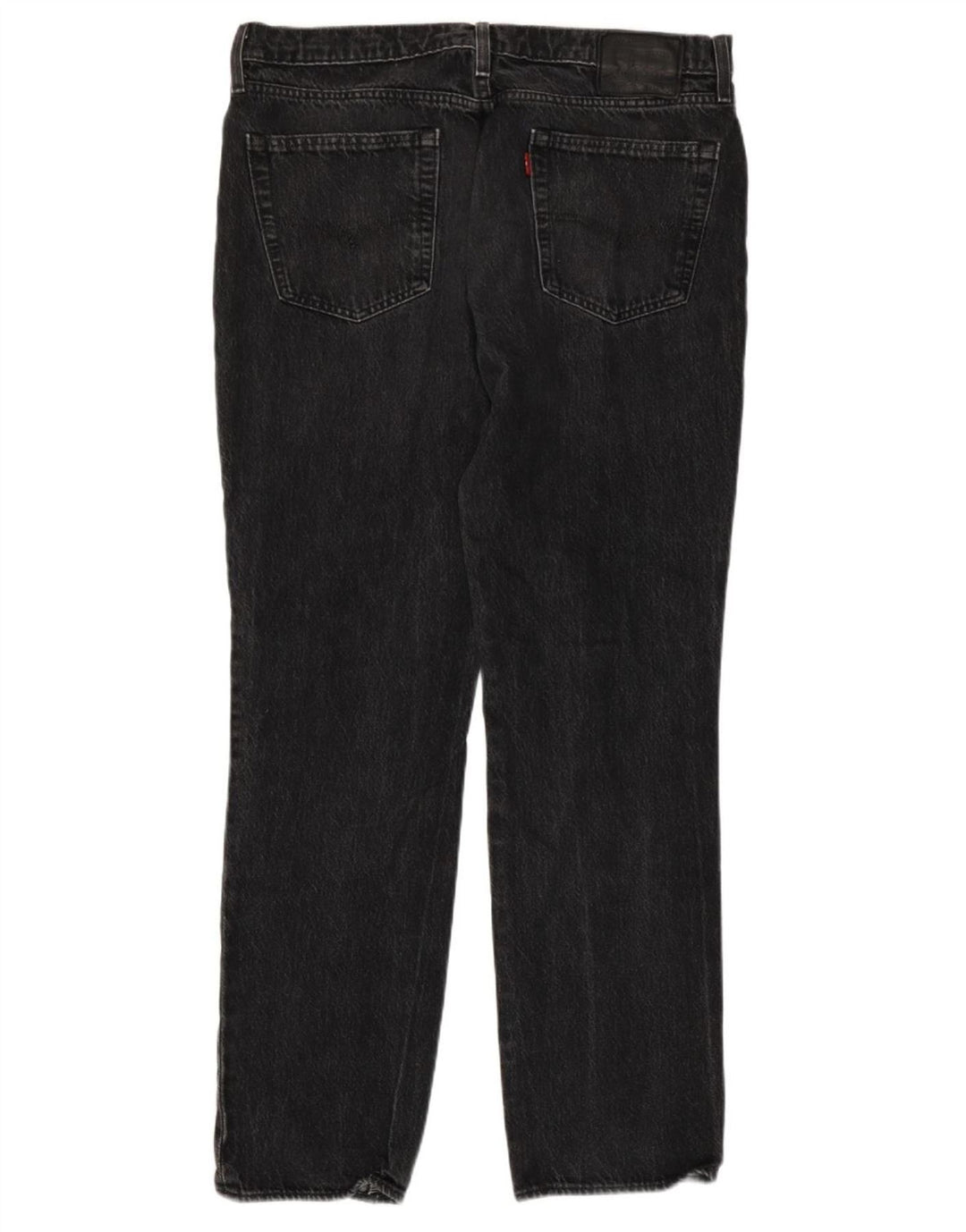 Levi's Herren Straight Jeans W36 L31 Graue Baumwolle