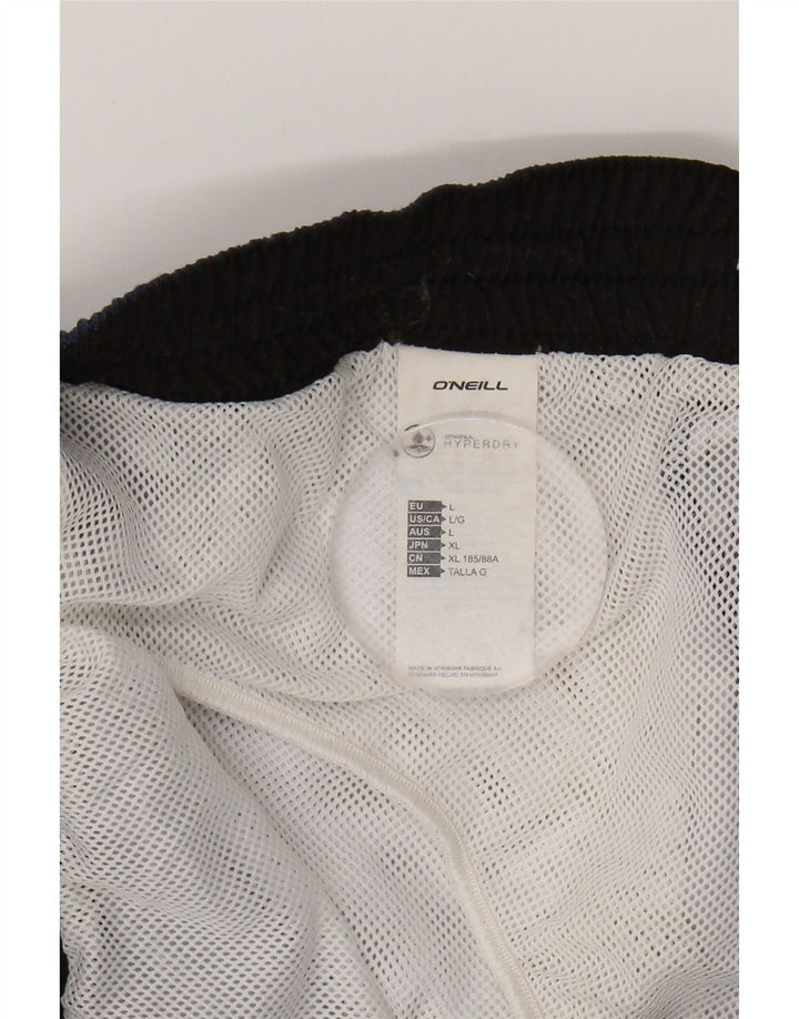 O'NEAL Mens Swimming Shorts Large  Navy Blue Striped Polyester Vintage O'Neal and Second-Hand O'Neal from Messina Hembry 