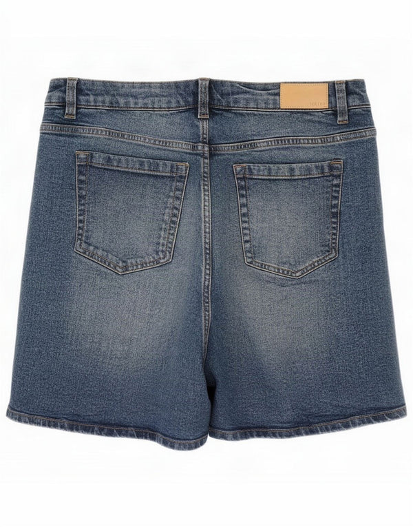 Joules Damen Denim Shorts UK 16 Large W34 Blaue Baumwolle