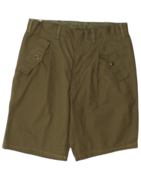 Vintage Herren Freizeitshorts IT 50 Large W36 Khaki