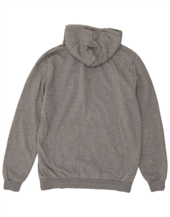 PUMA Herren Graphic Hoodie Pullover mittelgraue Baumwolle