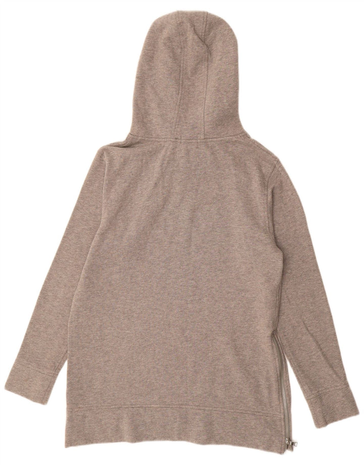 POLO RALPH LAUREN Damen Kapuzenpullover UK 14 Mittelgraue Baumwolle