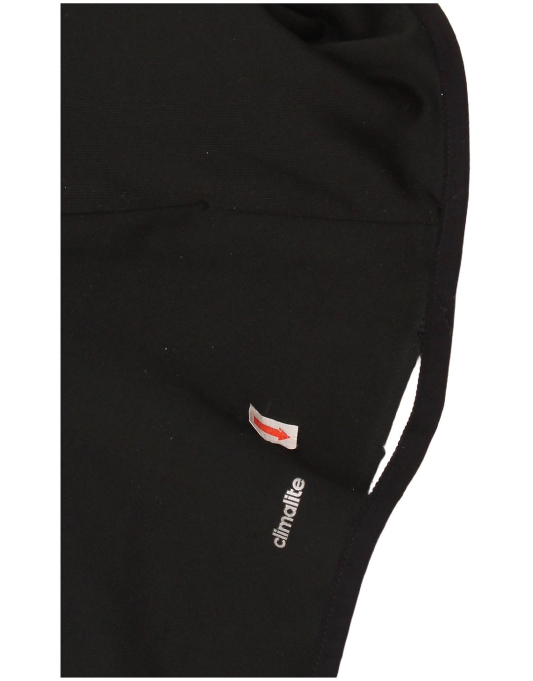 ADIDAS Damen Climalite Trainingsanzug Top Jacke UK 12/14 Medium Schwarz