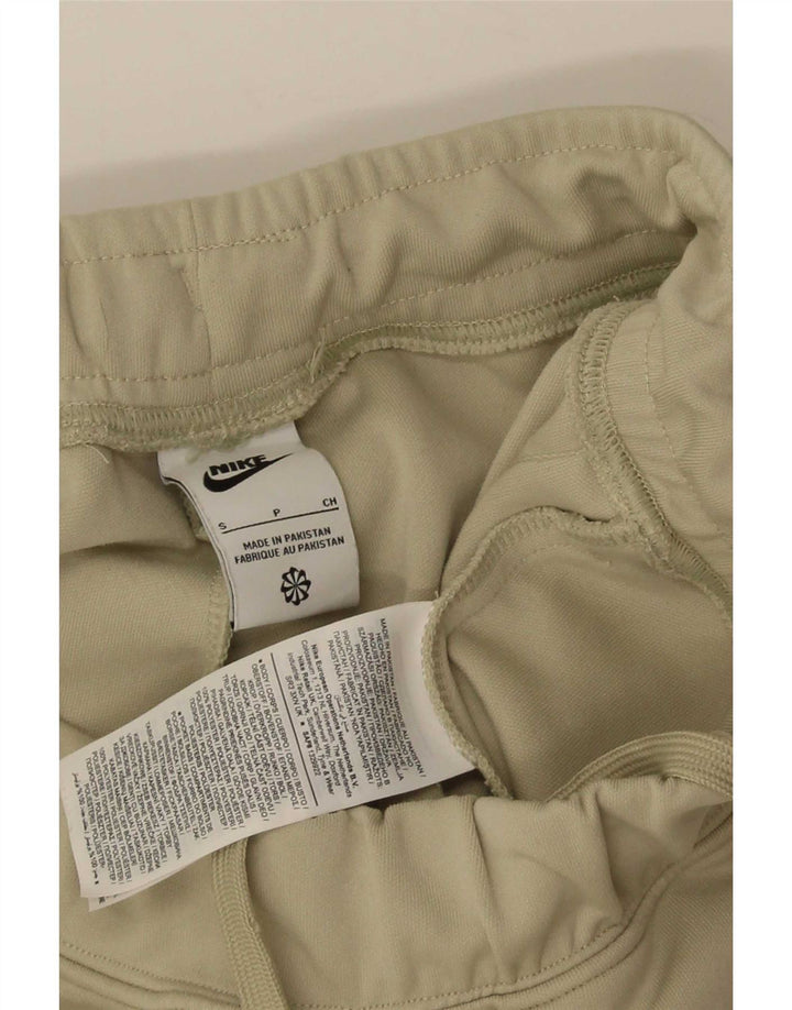 Nike Herren-Trainingshose, Jogginghose, klein, beige, Farbblock-Polyester