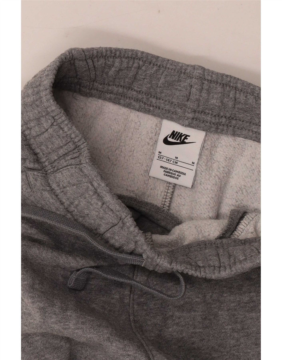 Nike Jungen-Trainingshose, Jogginghose, 10–11 Jahre, Mittelgrau