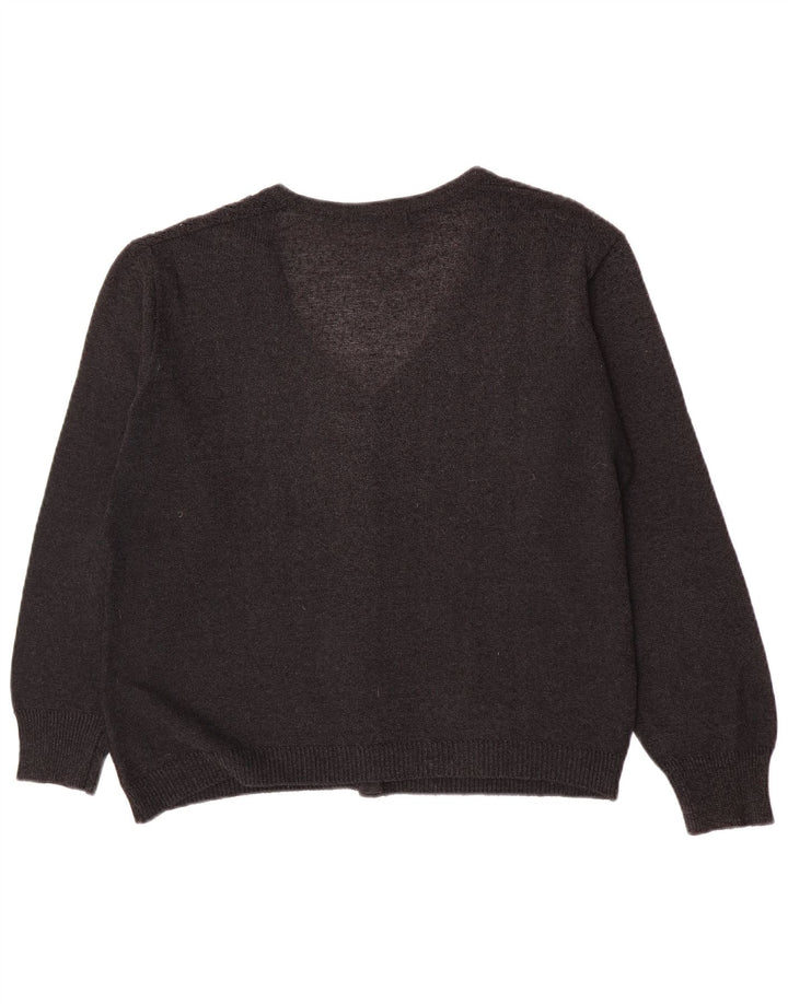 Sara Valentino Damen Strickjacke Pullover UK 16 Large Schwarz