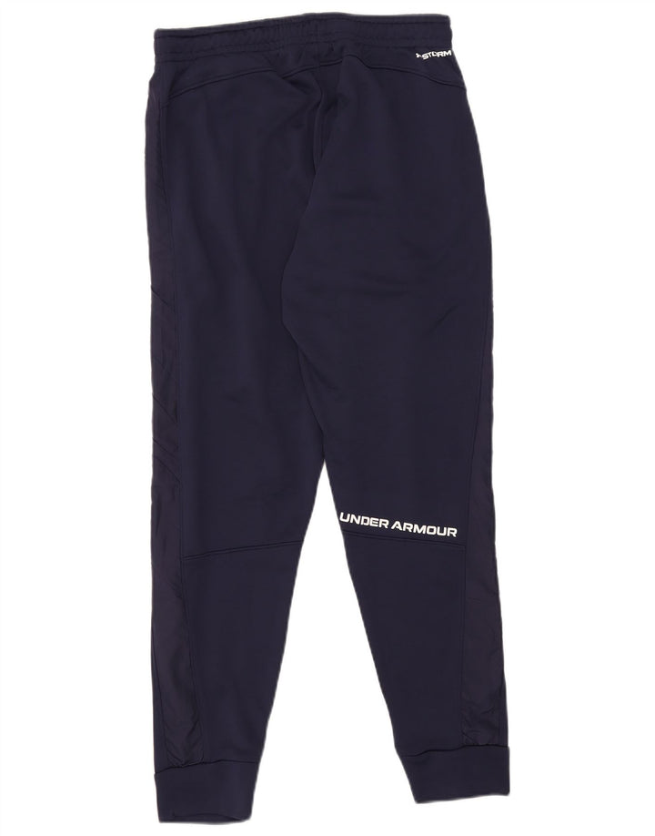 Under Armour Herren-Trainingsanzughose mit Grafik, mittelblau, Marineblau