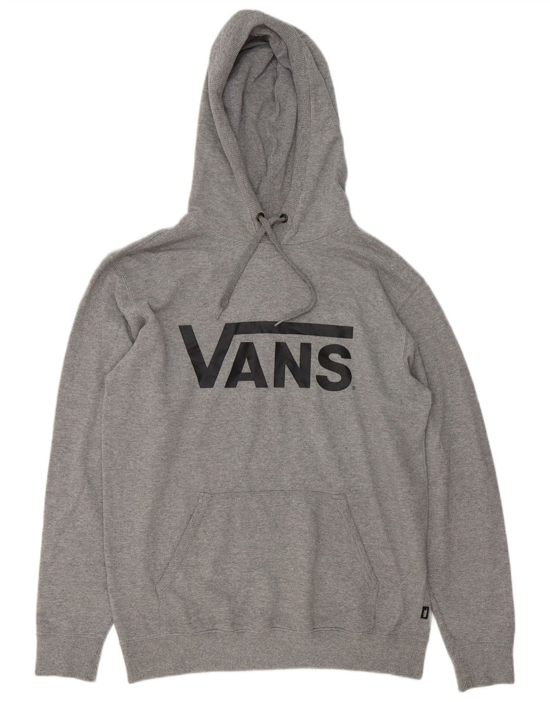 Vans Herren-Kapuzenpullover mit Grafik, mittelgraue Baumwolle