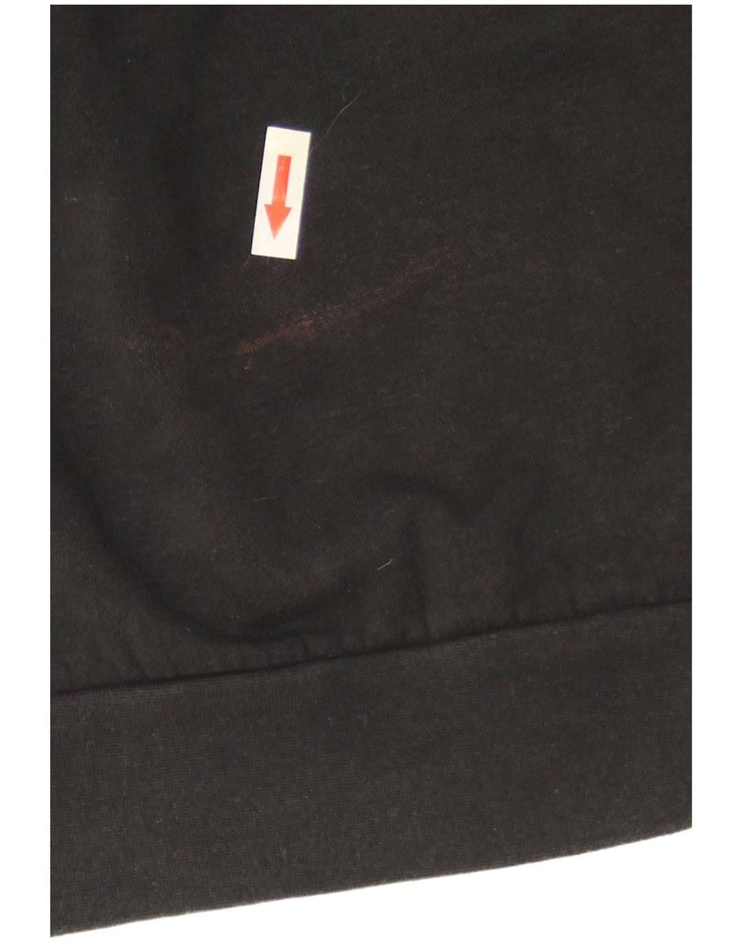 Adidas Damen Sweatshirt Pullover UK 12/14 Medium Schwarz Baumwolle