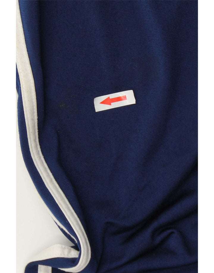 Adidas Herren-Trainingshose UK 38/40 Mittelblaues Polyester