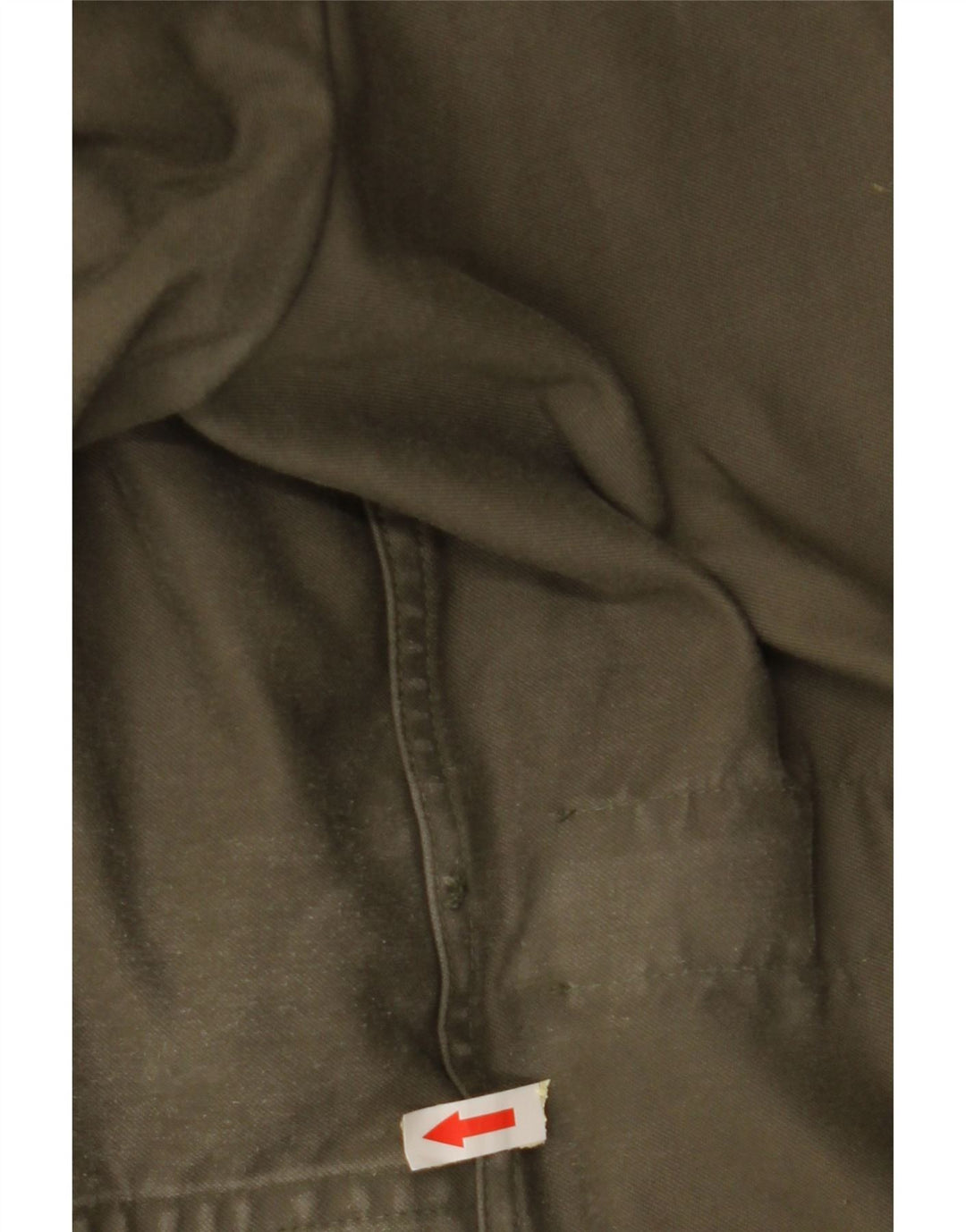 VINTAGE Herren Militär-Parka mit Kapuze, UK 40, Größe L, Grün