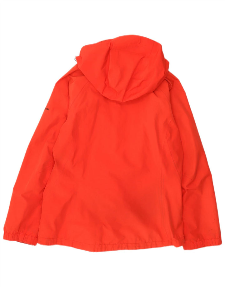 Columbia Damen-Regenjacke mit Kapuze, UK 16, Größe L, Rot, Polyester