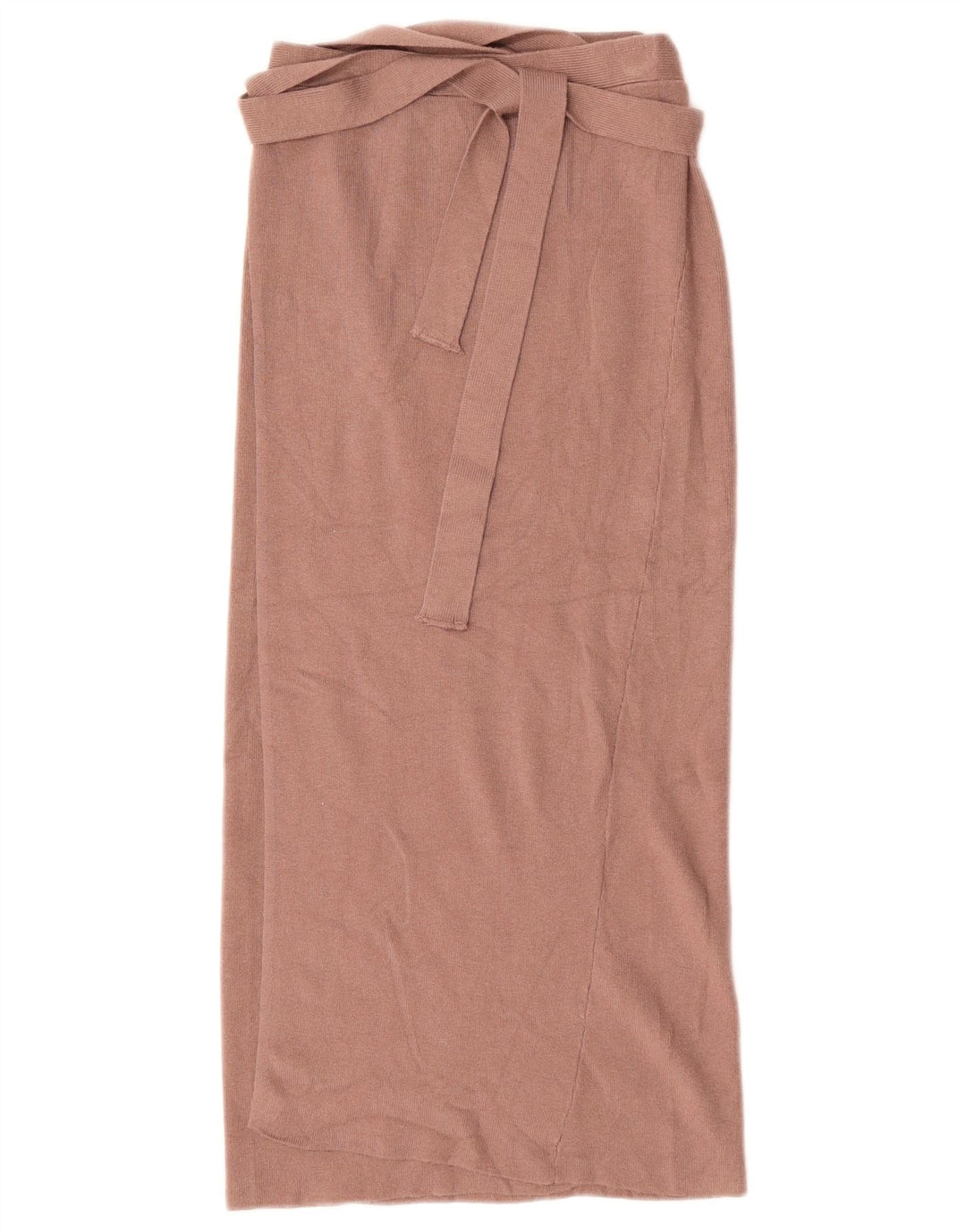 Zara Damen Strick-Wickelrock, Größe S, W26, Braun
