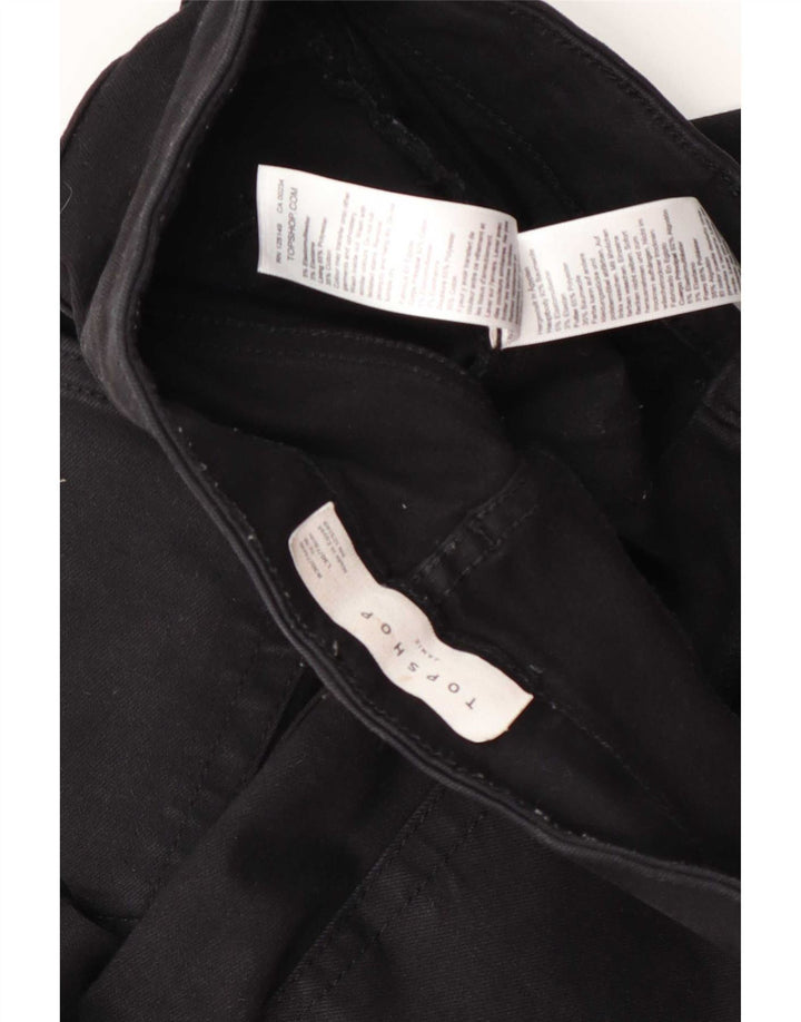Topshop Damen Jamie Skinny Jeans W30 L25 Schwarz Polyester