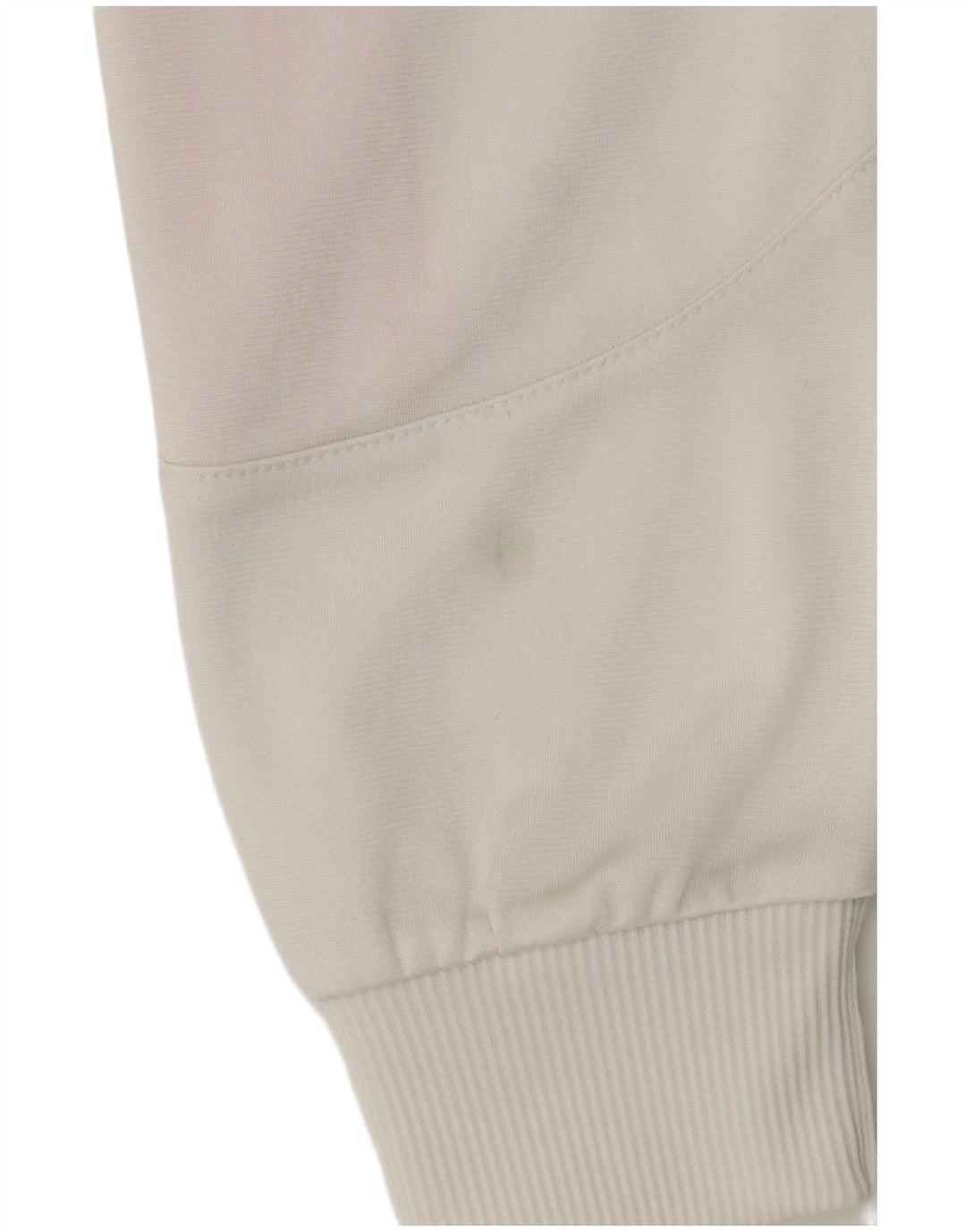 Adidas Mädchen-Trainingsanzug-Top-Jacke, 13–14 Jahre, weißes Polyester