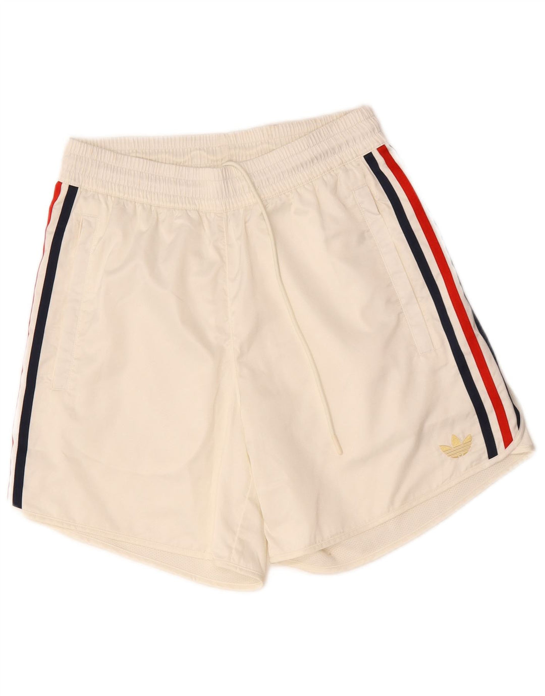 Adidas Herren Sport Shorts Small Weiß Polyester