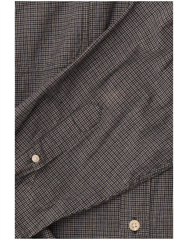 LEVI'S Herren-Slim-Fit-Hemd, groß, marineblau, kariert, Baumwolle