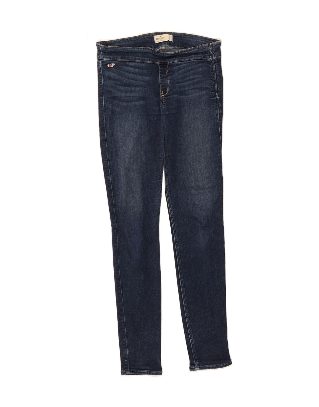 HOLLISTER Womens Skinny Jeans Medium W28 L28 Blue Vintage Hollister and Second-Hand Hollister from Messina Hembry 