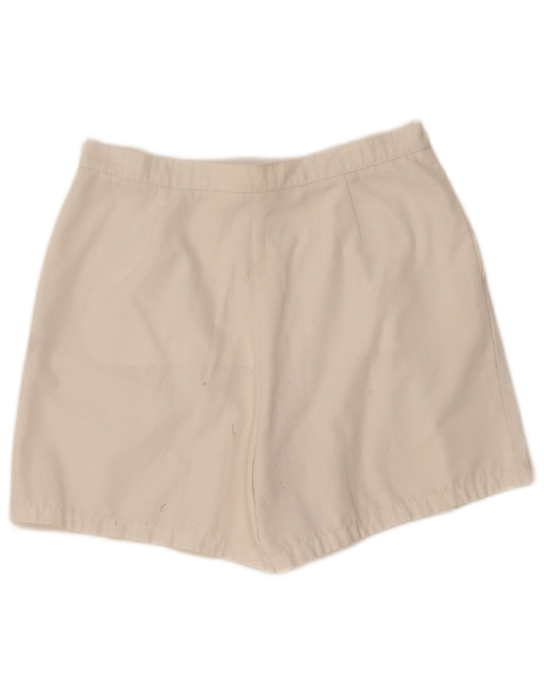 Ellesse Damen-Chinoshorts mit hoher Taille und Pegged-Chino-Shorts, Größe M, W30, Weiß