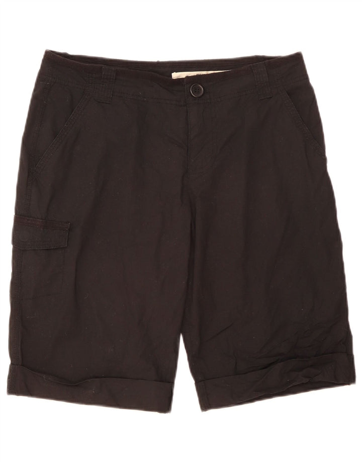 Dkny Damen Cargo-Shorts US 8 Medium W33 Schwarze Baumwolle
