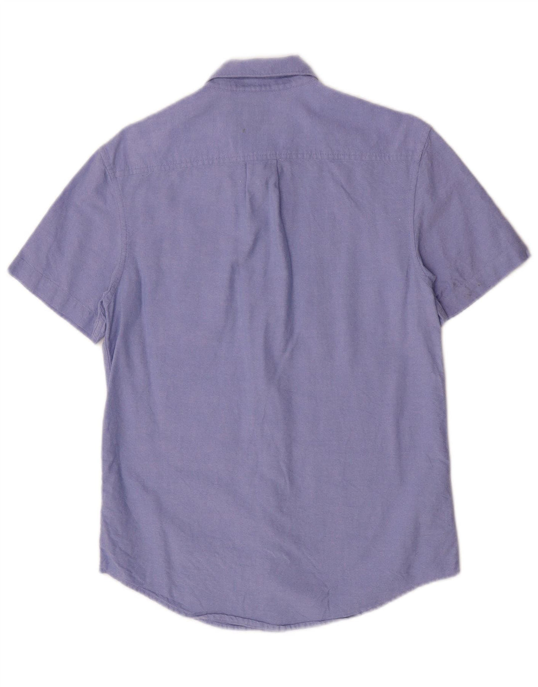 Penguin Herren-Kurzarmhemd, klein, aus blauer Baumwolle