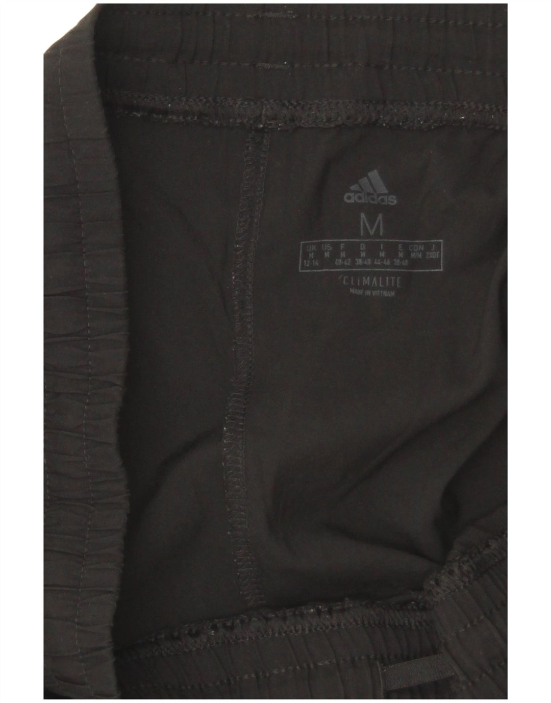 Adidas Damen Climalite Sport Shorts UK 12/14 Medium Schwarz Polyester