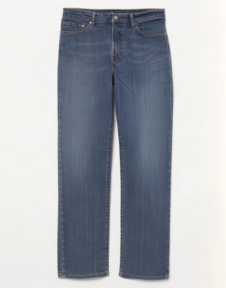 Levi's Herren 751 Straight Jeans W36 L31 Blaue Baumwolle
