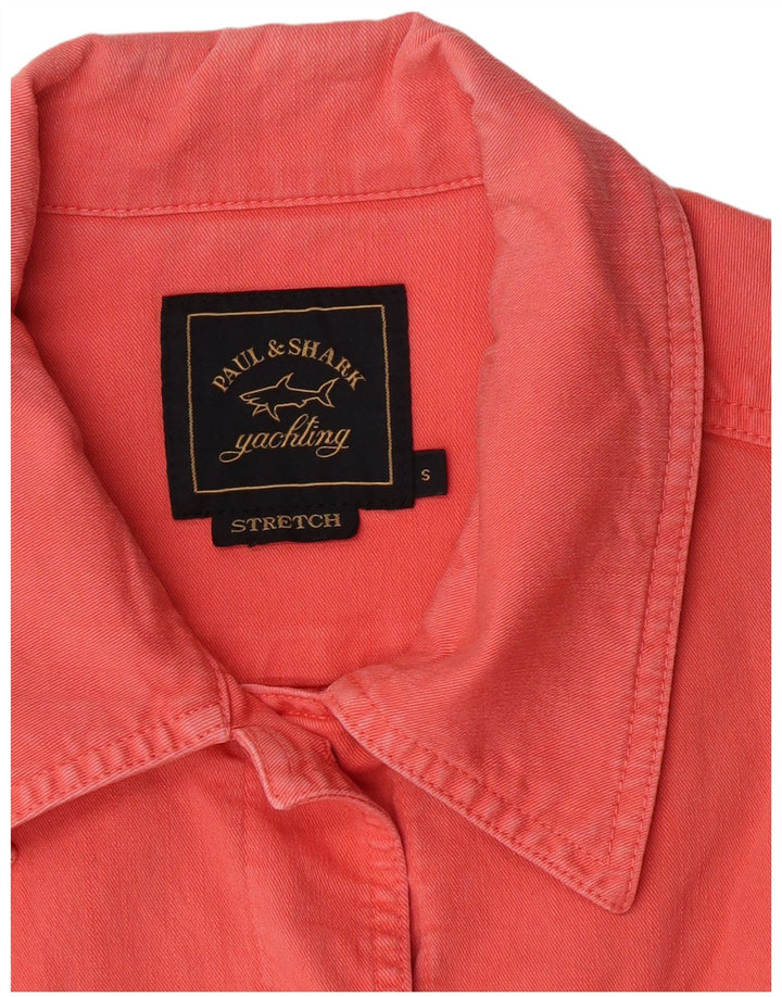 Paul & Shark Damen Yachting Jeansjacke UK 10 Small Pink