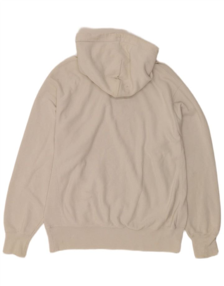 Champion Reverse Weave Kapuzenpullover für Herren, groß, aus weißer Baumwolle