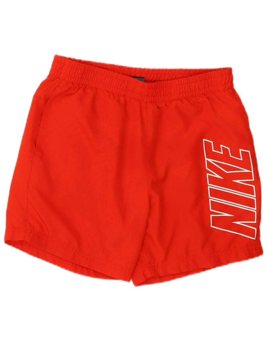 NIKE Herren-Sportshorts mit Grafik, Größe S, Rot, Polyester