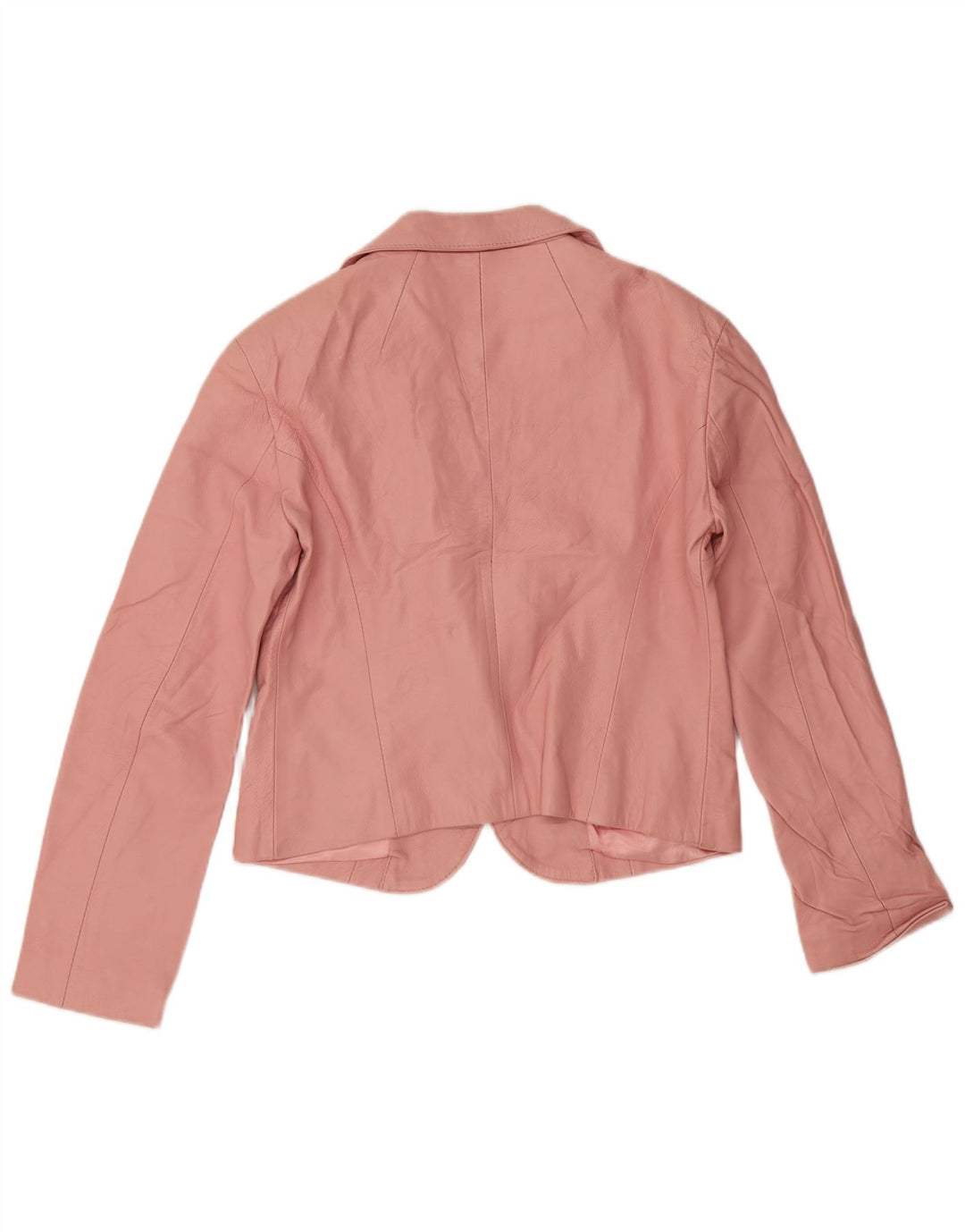 LAVORAZIONE ARTIGIANALE Damen 1-Knopf-Blazerjacke UK 14 Large Pink