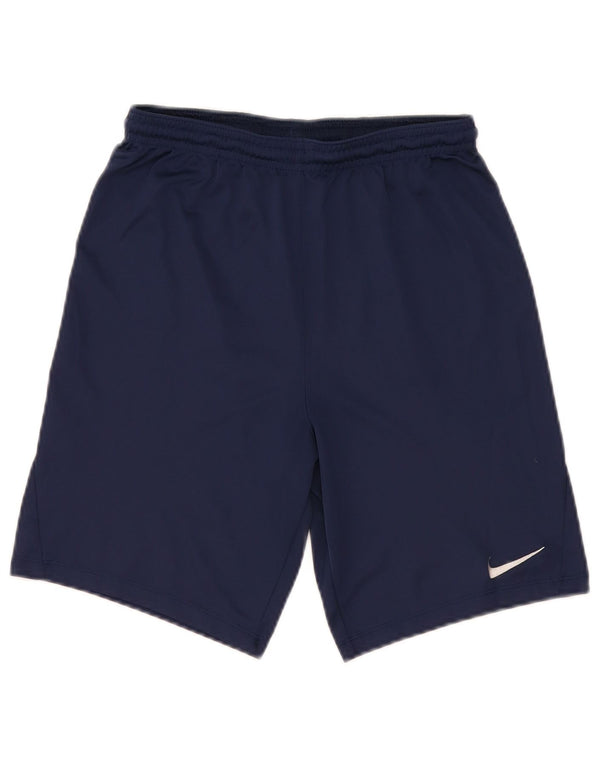 Nike Dri Fit Sportshorts für Jungen, 13–14 Jahre, XL, Marineblau, Polyester